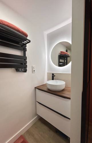 Salle d'eau terminée chambre parentale