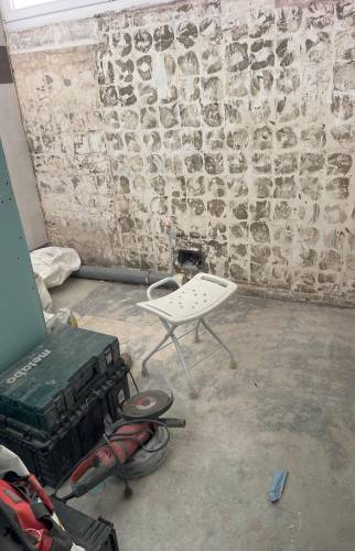 Dépose et curage de l'existant 