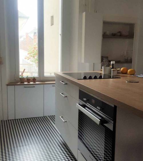 Cuisine italienne bois