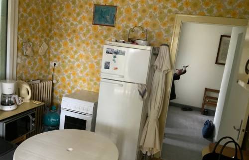 Photo de l'ancien coin cuisson