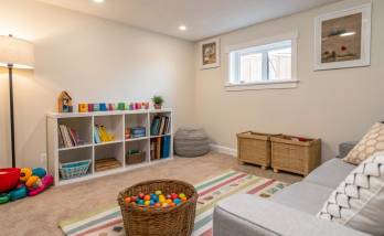 Aménagement d'un souplex en salle de jeux 