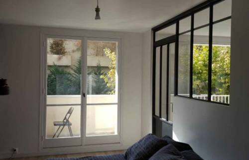 Verrière côté chambre