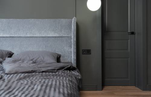 Chambre à coucher ton sur ton - Paris