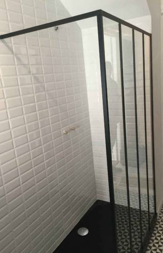 La douche à l'italienne