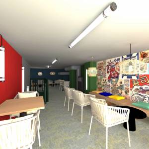 architecture restaurant street food asiatique Lyon