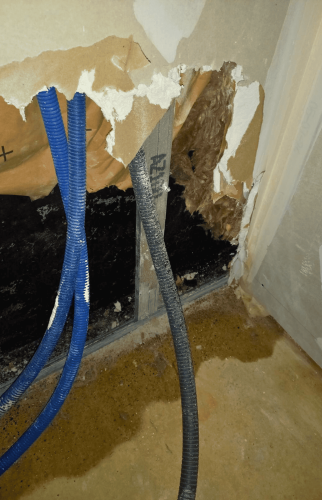 Travaux d’étanchéité et de drainage des murs périphériques à Sautron 3