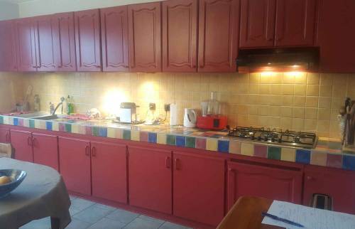 Rénovation d'une cuisine et de menuiseries à Saint-Malo (avant)