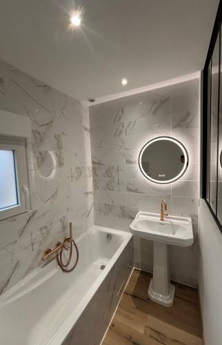 Rénovation d'un garage en suite parentale à Vienne