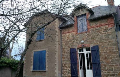 Ravalement - enduis gratté - maisons Saint-Briac (avant travaux)