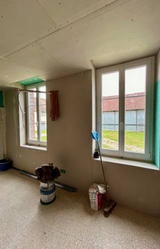 Rénovation d'une charmante Maison près de Troyes pvc