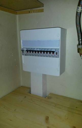 Ancien tableau électrique, avant rénovation
