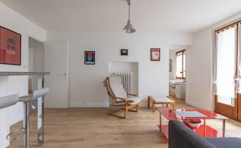 Rénovation d'un appartement destiné à la colocation étudiante, Lyon / Partie séjour