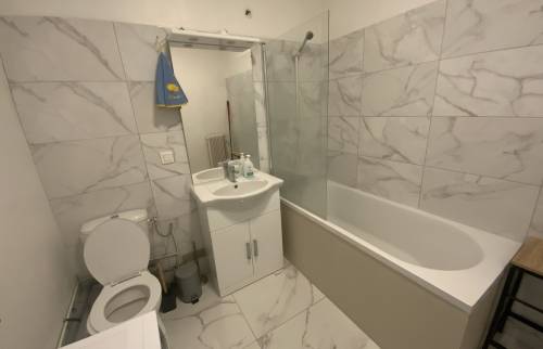 Salle de bain appartement locatif La Maison Des Travaux Ales