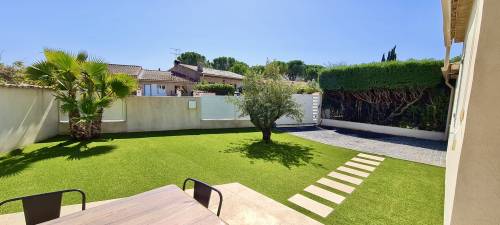 Pose d'une terrasse en dalles