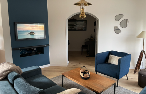 Rénovation intérieure d'une maison à Geneston - rénovation salon