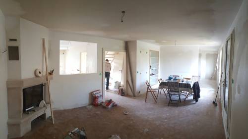 Rénovation Maison Rillieux la Pape - Travaux en cours