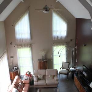 Construction maison contemporaine (91) - Salon