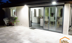 façade maison extension