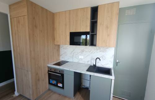 cuisine finie cuisine rénovée La Maison Des Travaux Bruz