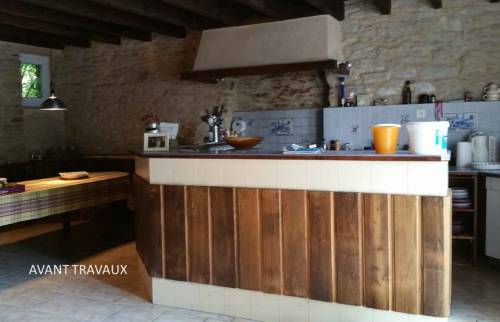 TRAVAUX CUISINE A FEREL 56130 PAR LA MAISON DES TRAVAUX VANNES