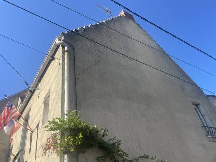 Pignon avant ravalement (Ouistreham 14150)