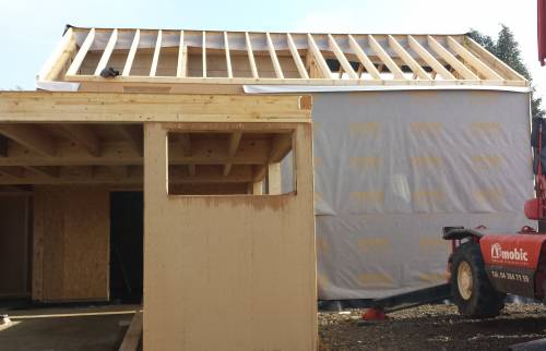 agrandissement maison bois Bussy-Saint-Georges 