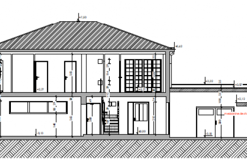 Plans 3D création garage à Saint-Sébastien-sur-Loire