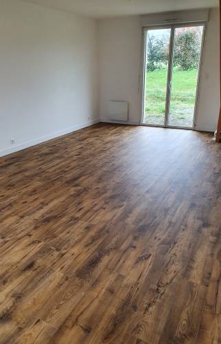 Pose du revêtement du sol - étape 2