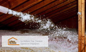 Le projet, piloté avec soin par Yohan Le Gourrierec, a consisté en l’isolation des combles perdus, un espace souvent négligé mais crucial pour améliorer l’isolation d’une maison.