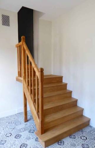 Escalier rénové