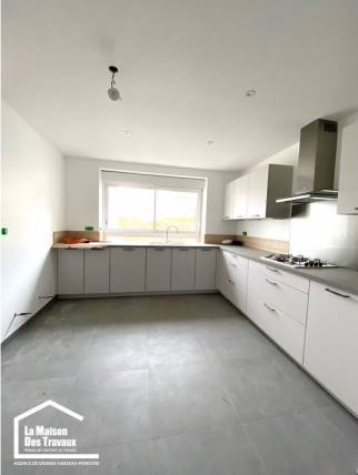 Création de cuisine dans une maison ancienne dans le Morbihan (56)