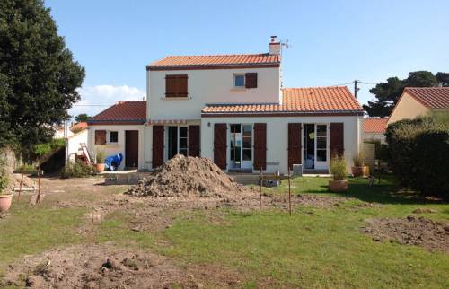 Extension d'une maison à Vaux sur Mer