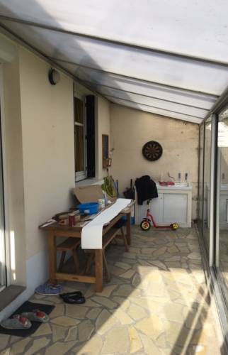 Véranda à démolir pour construire une extension de maison à Nantes 44