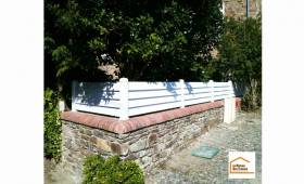 Muret en PVC