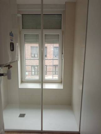 Salle de bain après