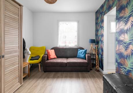 Chambre d’ami rénovée 