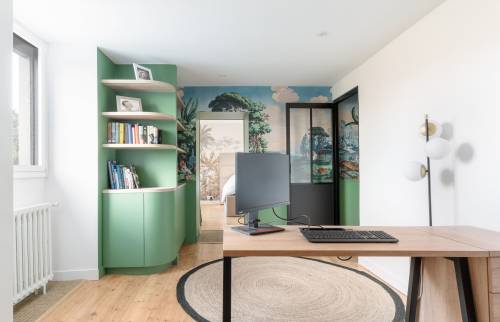 Rénovation complète d'une maison à Bouguenais- bureau