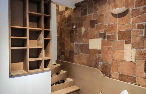 Construction de l'escalier sur mesure