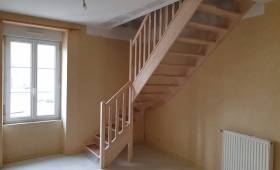 Escalier sur mesure fini
