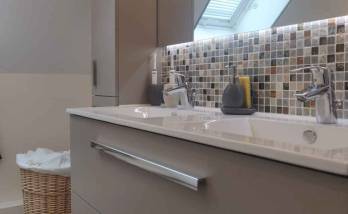 Salle de bain mosaique en Essonne 