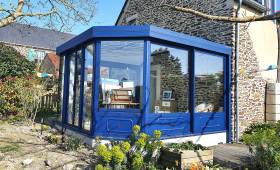 Réalisation d'une véranda à Saint-Benoit-des-Ondes