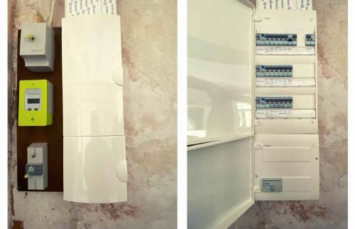 Changement du compteur électrique 