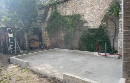 dalle béton