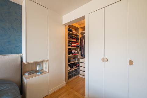 Création d'un dressing dans Paris 8e
