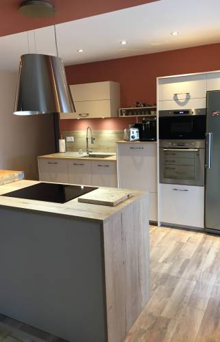 Ilôt cuisine après les travaux à BAUZY (41)