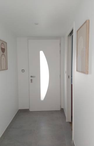 Porte d'entrée PVC