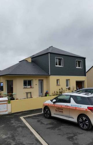 Surélévation en ossature bois de 70 m2 -1