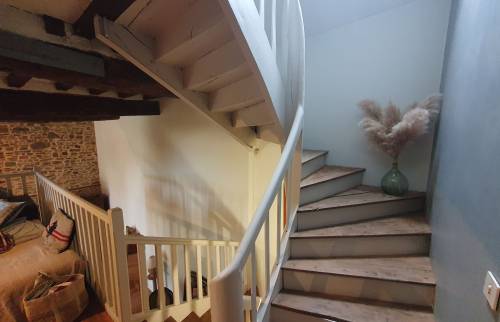 Rénovation de l'escalier terminée