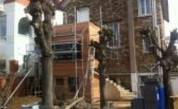 Construction d'un agrandissement de maison à Vaires sur marne