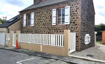  Portail, portillon et clôture aluminium – modification du muret à Saint-Malo
